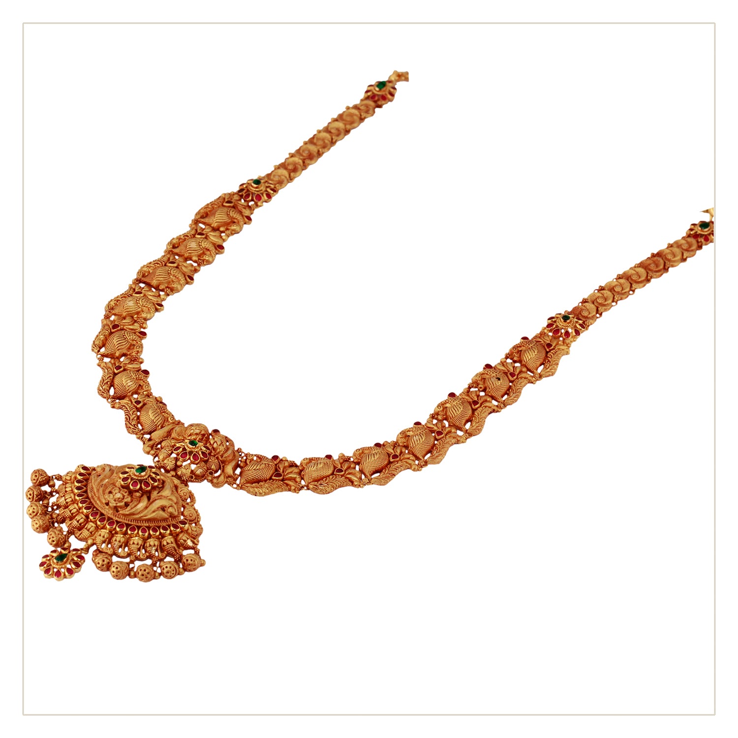 Peacock and Flower Antique Haram