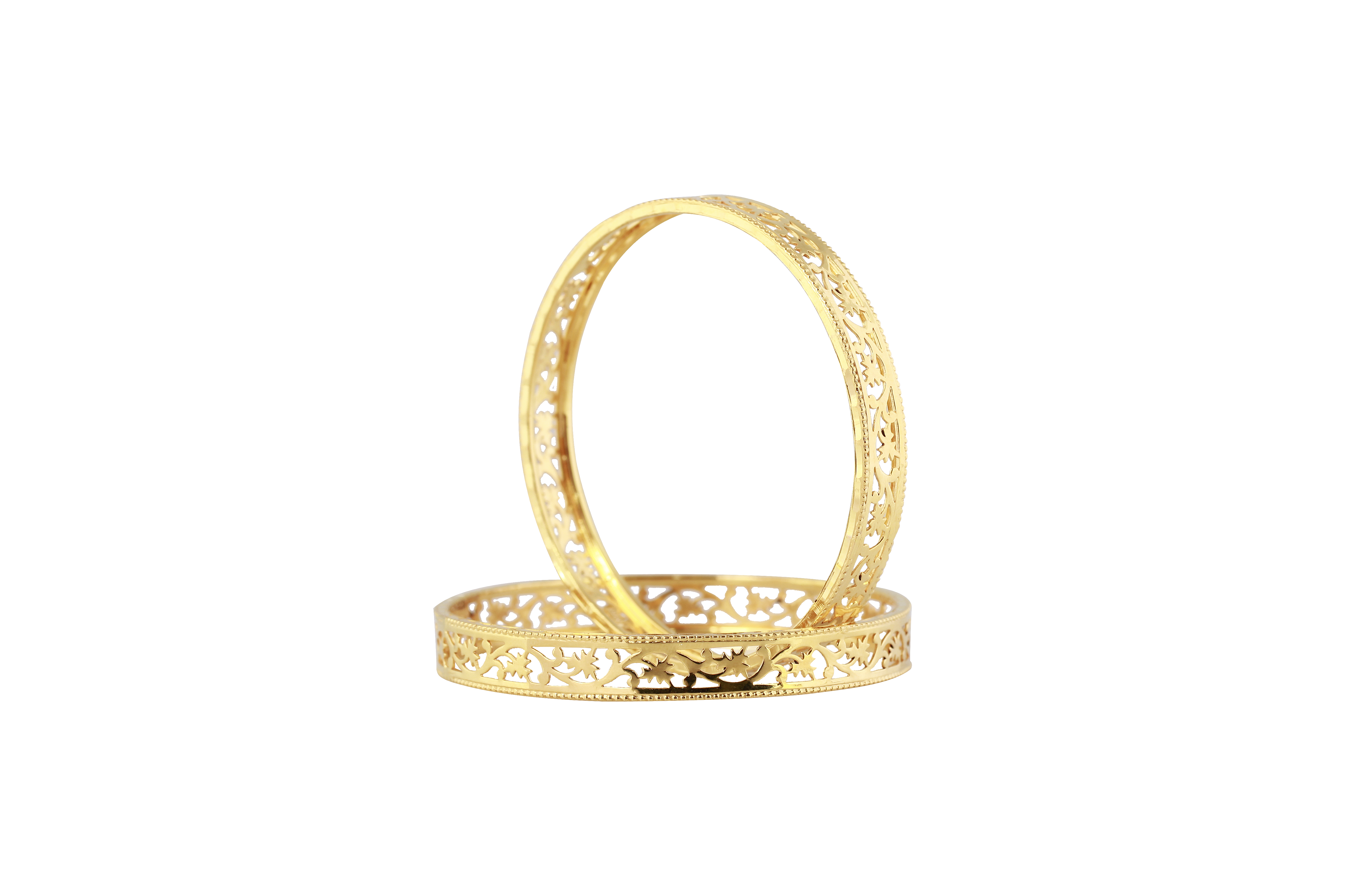 Flower Deigned Bangle