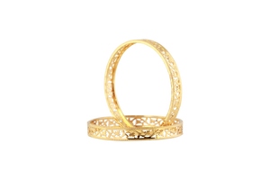 Flower Deigned Bangle