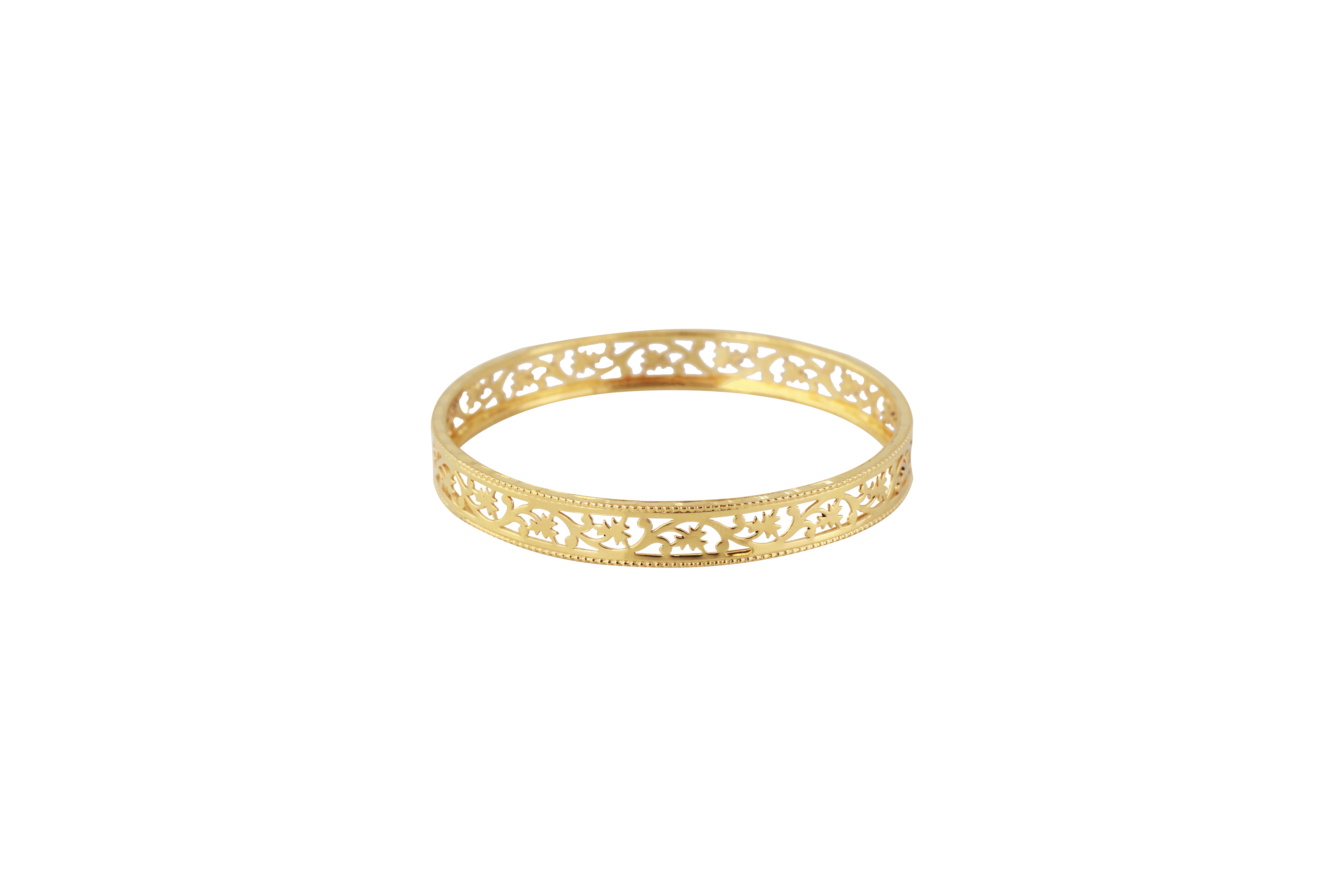 Flower Deigned Bangle