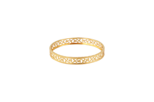 Flower Deigned Bangle