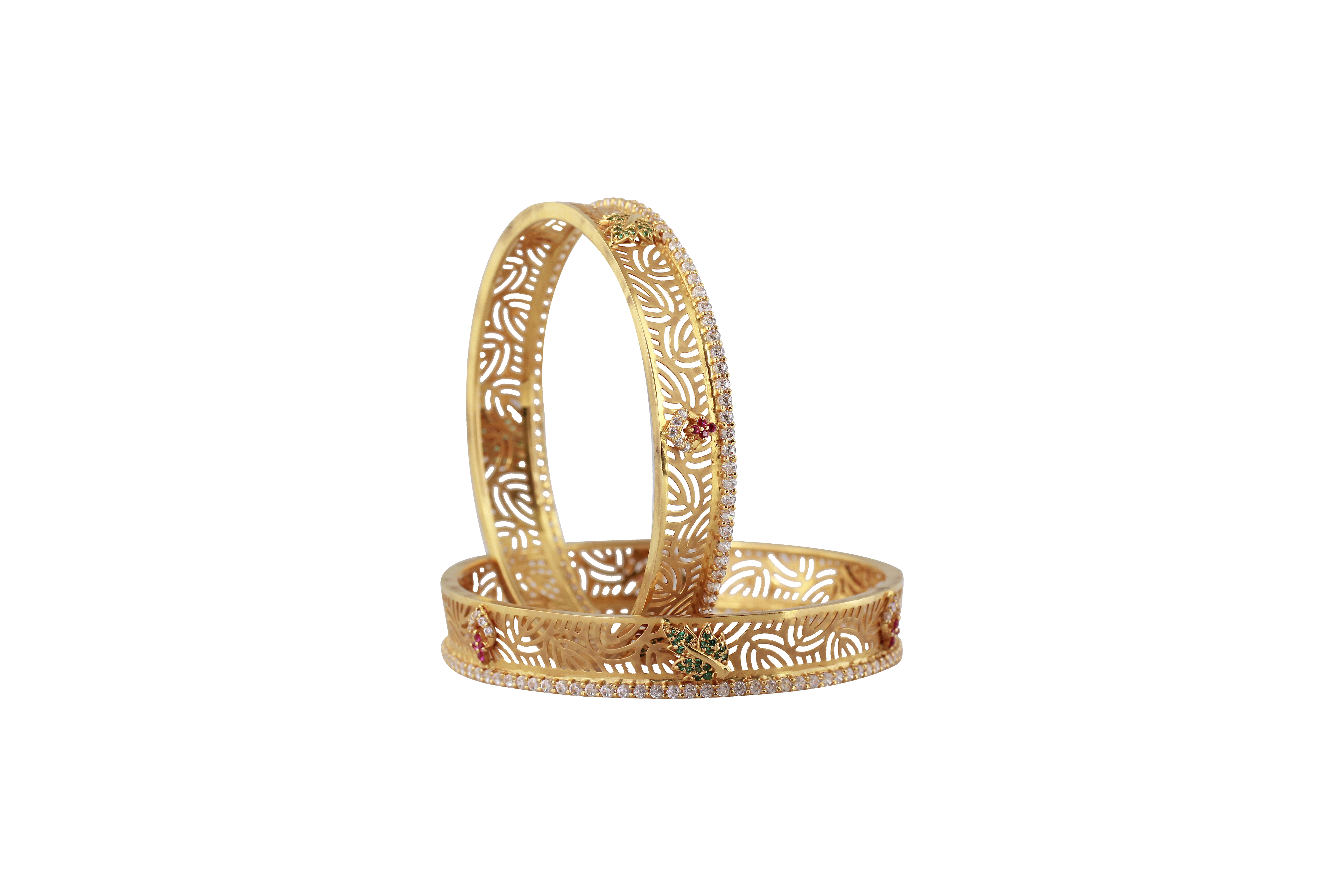 Multi Color Stone Designed Bangle
