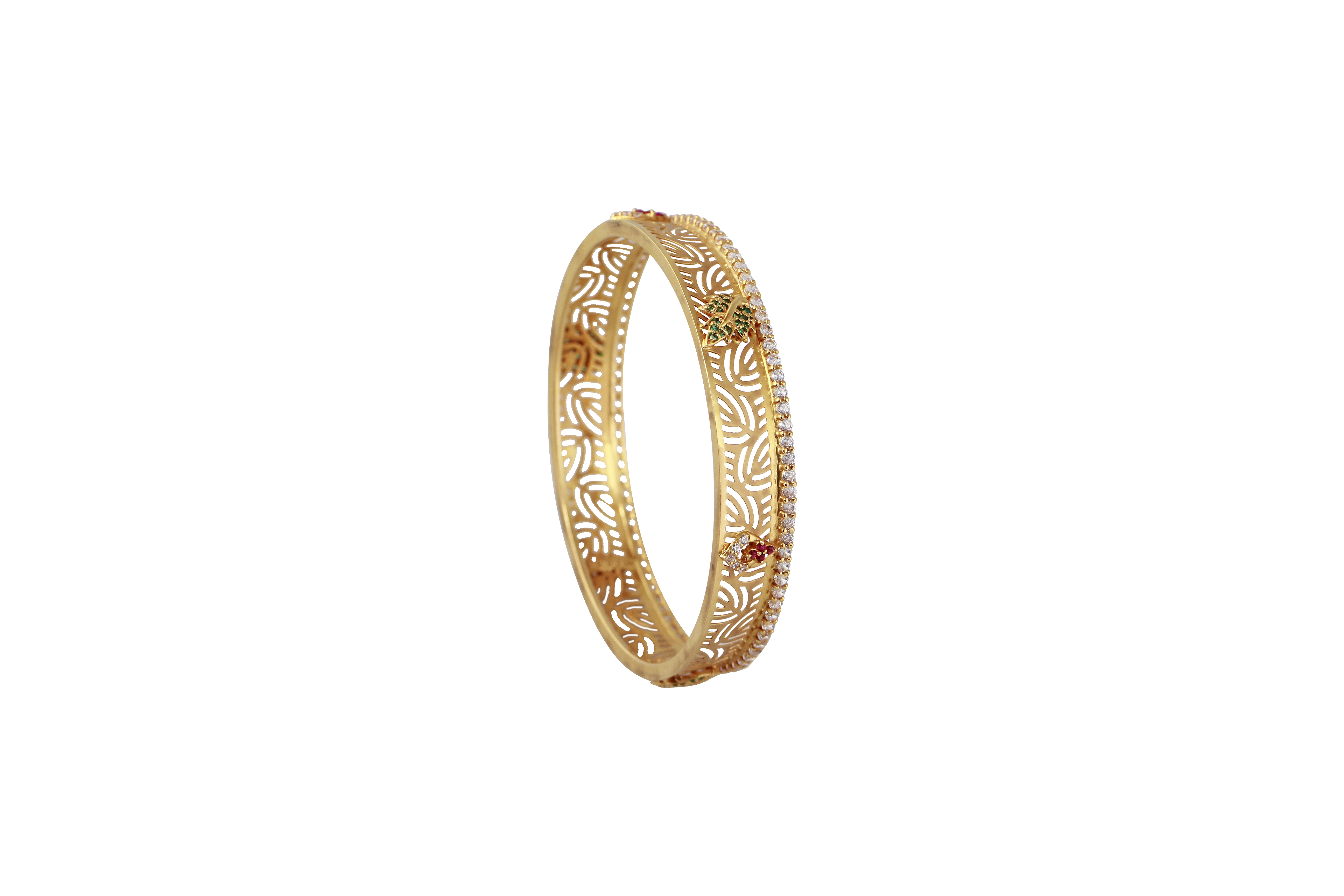 Multi Color Stone Designed Bangle